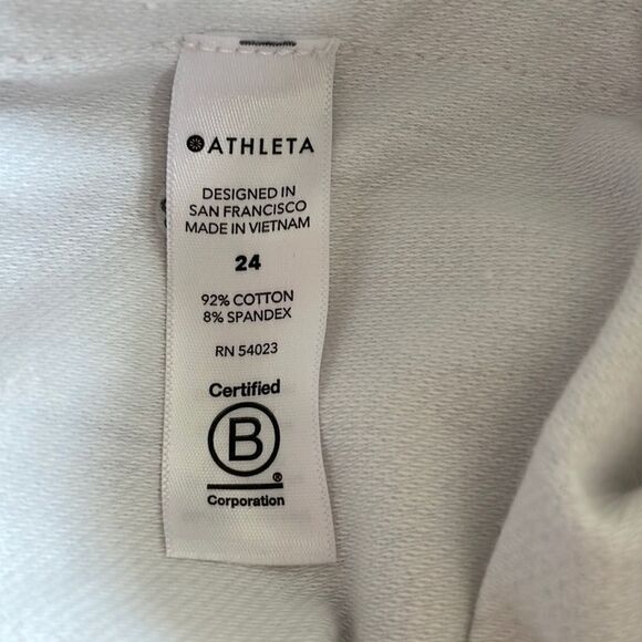 ATHLETA Farallon Printed Jogger, Spliced Magic Veil Grey, Size 24 - Picture 10 of 11